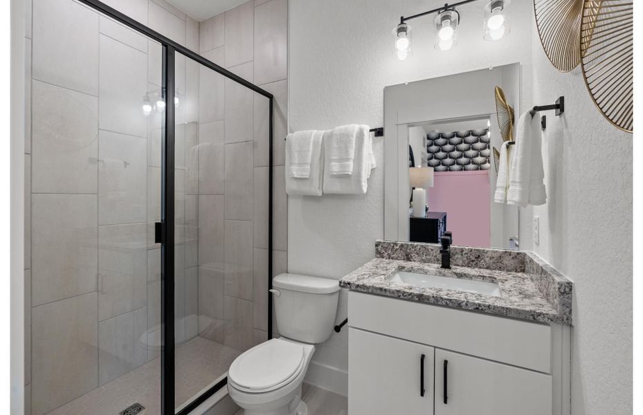 Representative furnished interior of a home built from the Puma by Pulte Homes in Corley Farms, Boerne (Image 8).