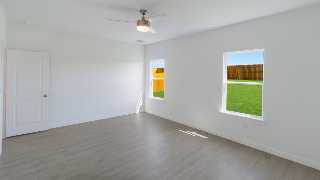 Representative unfurnished interior of a home built from the The Kendall by D.R. Horton in Trails at Wildhorse, Austin (Image 11). Representative unfurnished interior of a home built from the The Kendall by D.R. Horton in Trails at Wildhorse, Austin (Image 11).