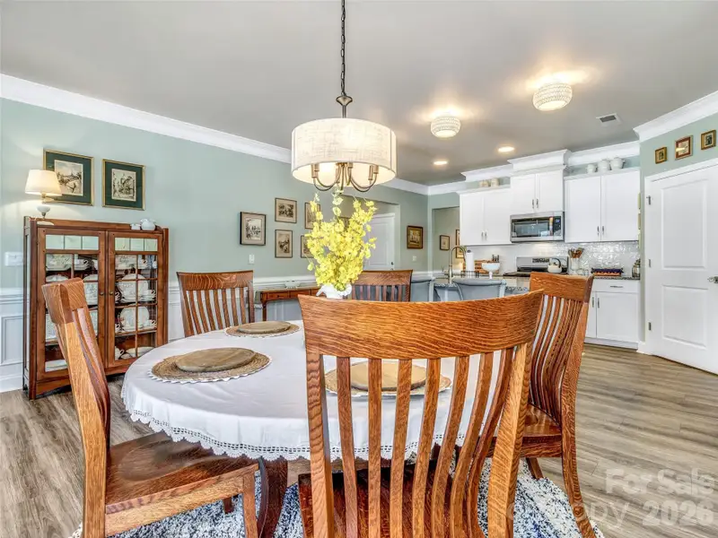Furnished interior view inside a new home in , Hendersonville (Image 8).