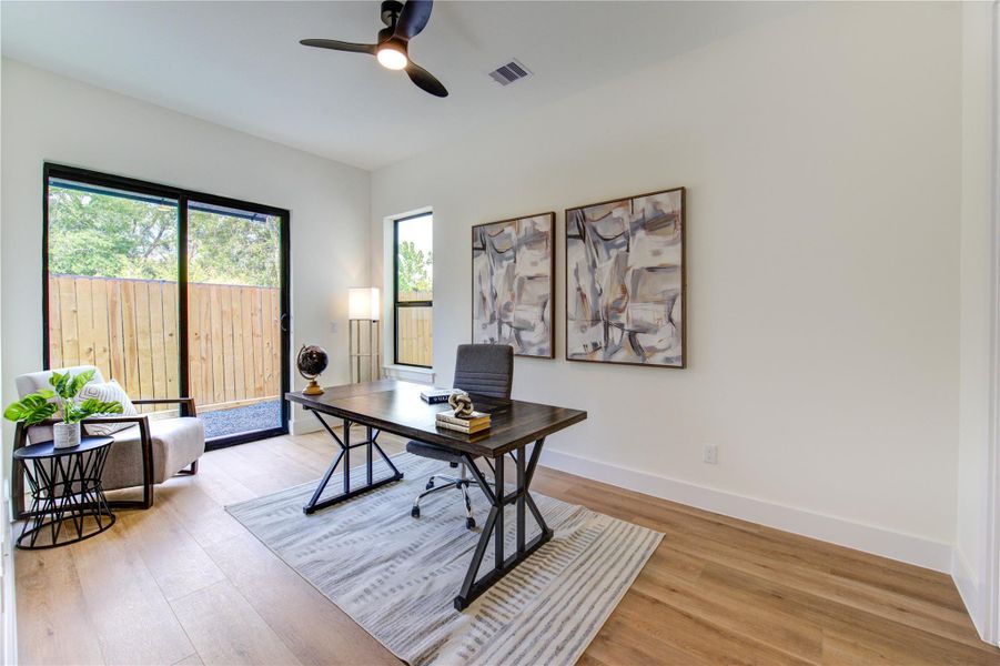 Furnished interior view inside a new home in , Houston (Image 10). Furnished interior view inside a new home in , Houston (Image 10).