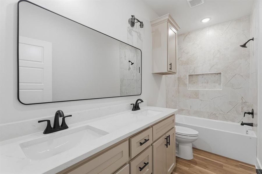 Furnished interior view inside a new home in , Bullard (Image 12). Furnished interior view inside a new home in , Bullard (Image 12).