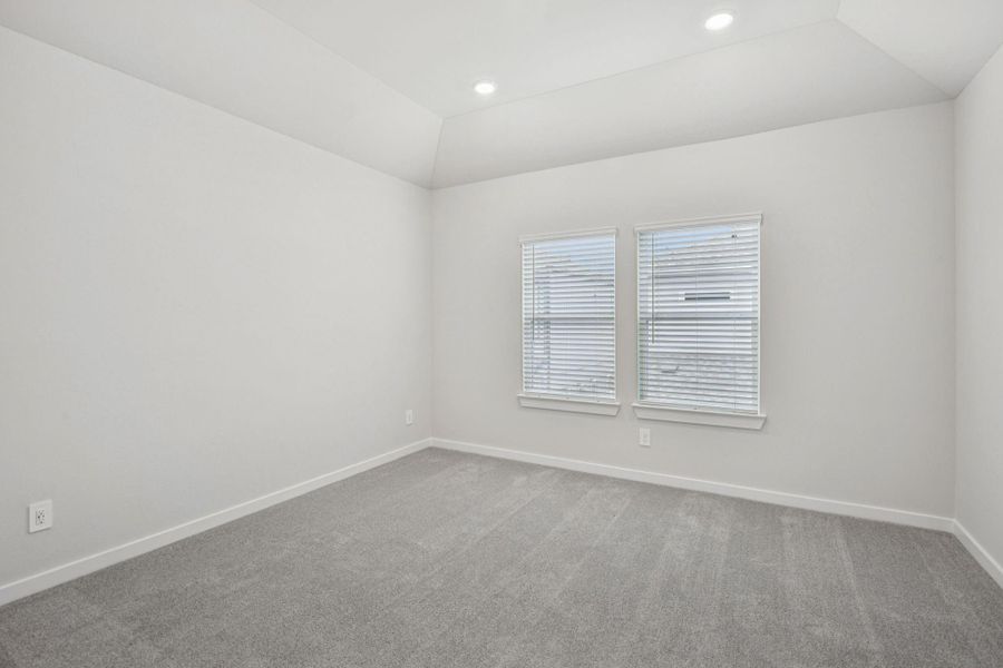 Spacious, unfurnished interior of a new home in Spring Brook Village - City Series, Houston (Image 13). Spacious, unfurnished interior of a new home in Spring Brook Village - City Series, Houston (Image 13).