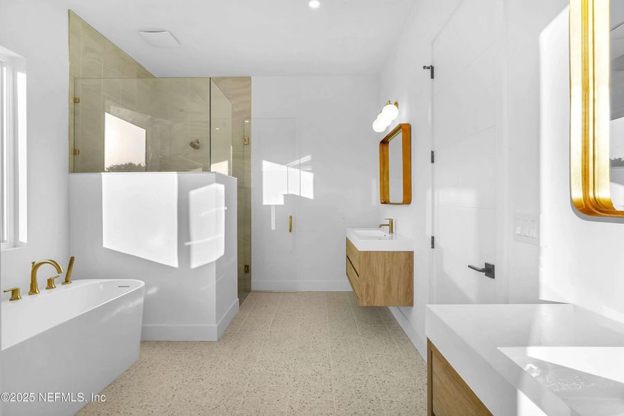 Furnished interior view inside a new home in , St. Augustine (Image 18).