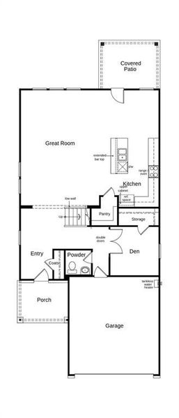 This floor plan features 4 bedrooms, 2 full baths, 1 half bath and over 2,500 square feet of living space.