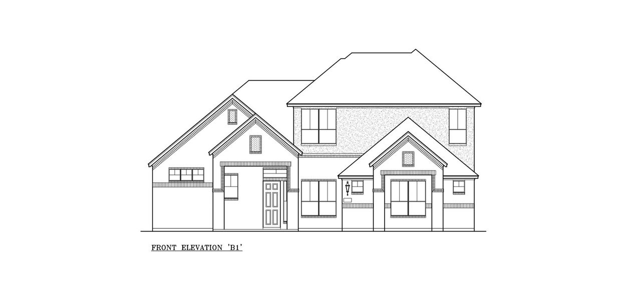 Representative rendering of the exterior for the Stafford 65′ by Chesmar Homes (Image 4).