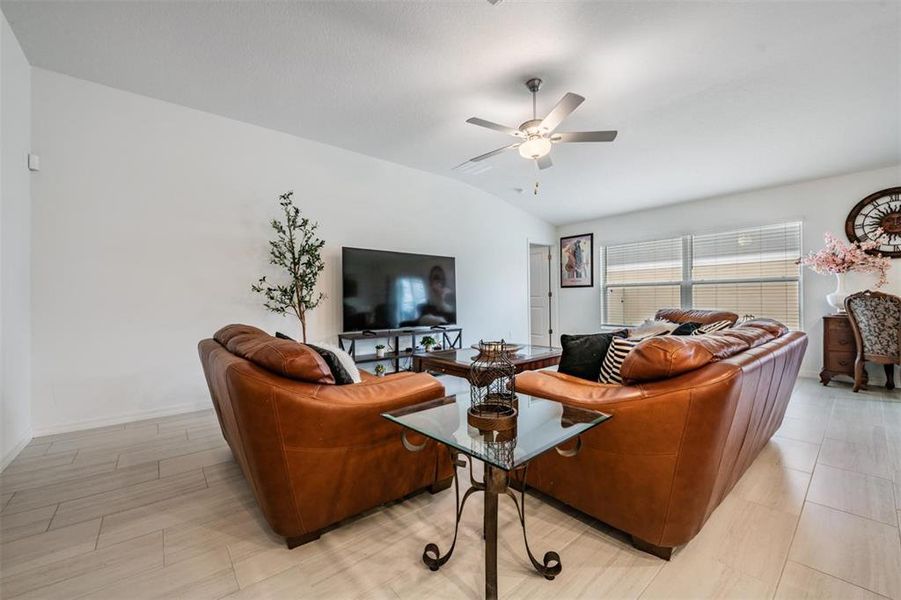 Furnished interior view inside a new home in Mirada: The Estates II, San Antonio (Image 19).