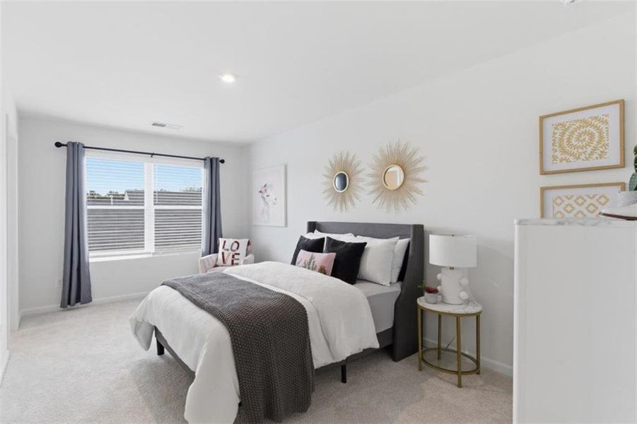 Furnished interior view inside a new home in Park Center Pointe, Mableton (Image 10).
