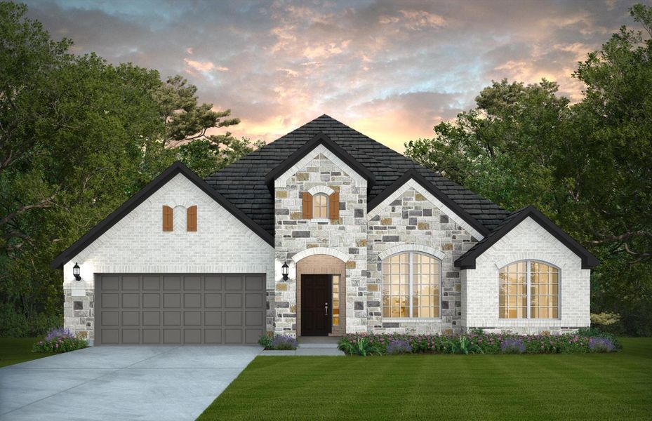 Representative exterior photo of a completed home built from the Kennedale by Pulte Homes in Davis Ranch, San Antonio, TX (Image 19).