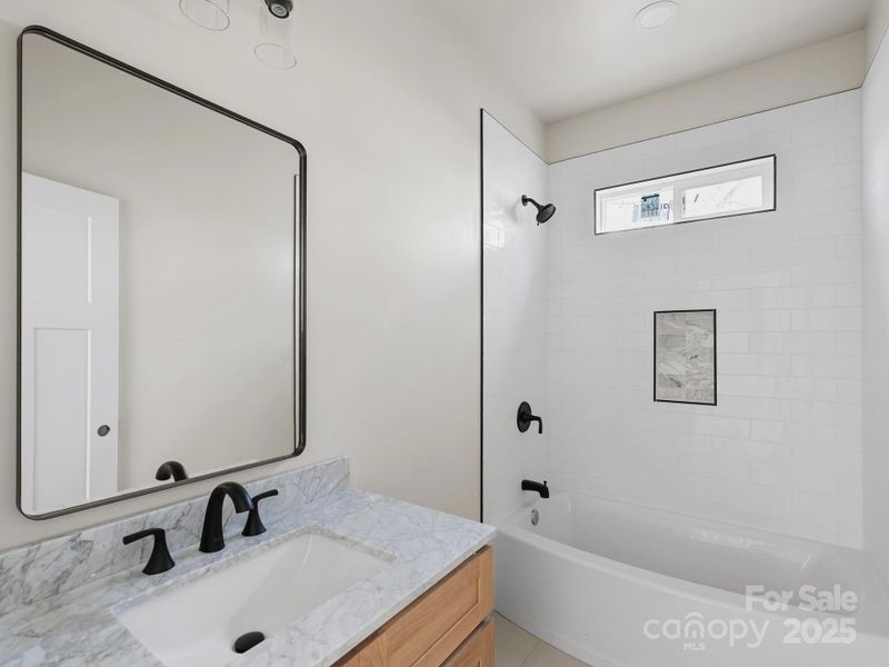 Furnished interior view inside a new home in , Hendersonville (Image 11).