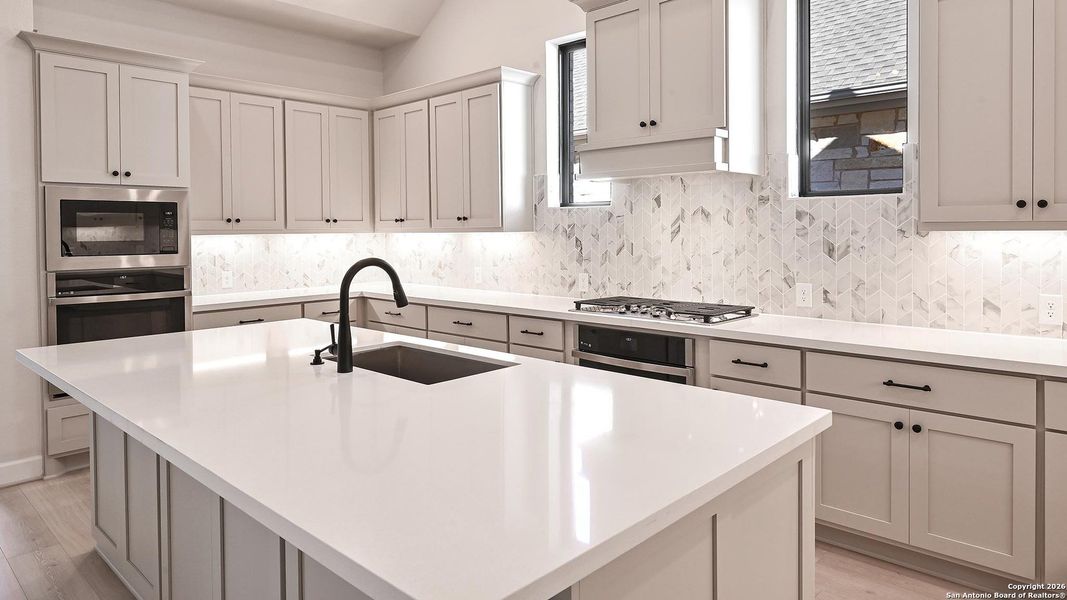 Furnished interior view inside a new home in Veramendi 60', New Braunfels (Image 11).