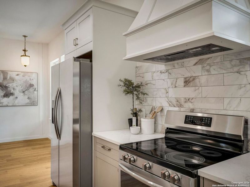 Furnished interior view inside a new home in , San Antonio (Image 29). Furnished interior view inside a new home in , San Antonio (Image 29).