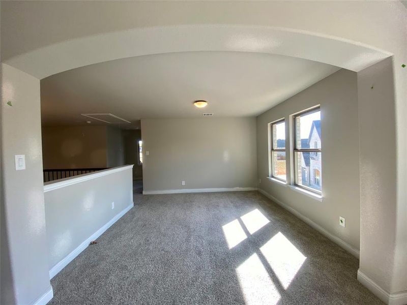 Loft area would be great as home school study area or poker table Loft area would be great as home school study area or poker table