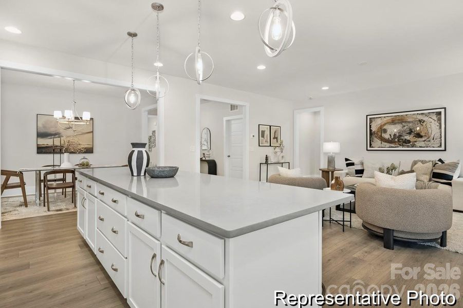 Furnished interior view inside a new home in Tillery Tradition, Mount Gilead (Image 6).