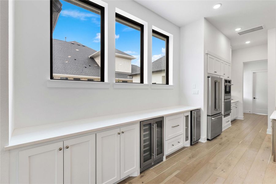 Furnished interior view inside a new home in , Spring (Image 30).