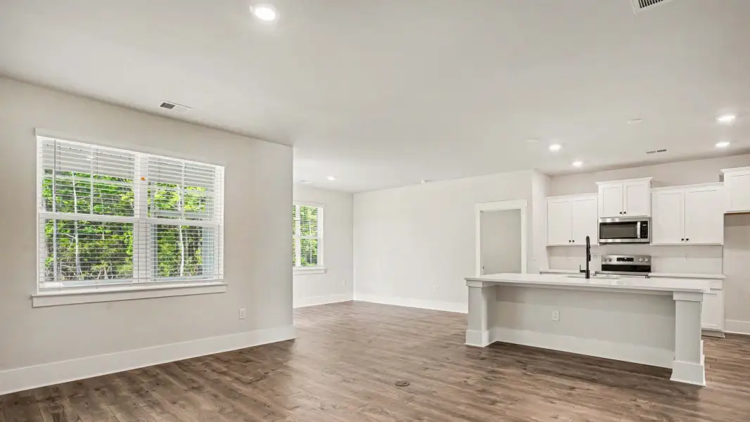 Representative unfurnished interior of a home built from the Acadia by D.R. Horton in Riverlake, Supply (Image 9).