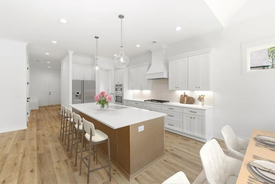 Furnished interior view inside a new home in , Jefferson (Image 10).