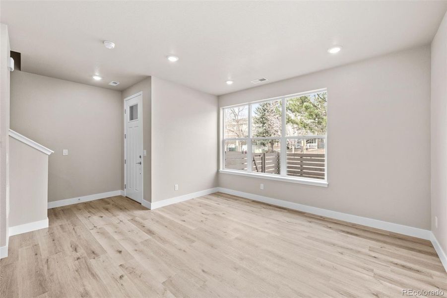 Spacious, unfurnished interior of a new home in Ralston Creek, Arvada (Image 23).