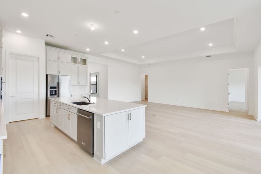 Furnished interior view inside a new home in Greyhawk Landing, Lake Worth (Image 6).
