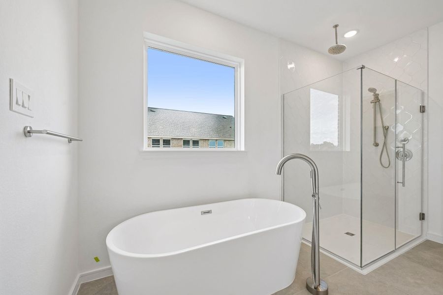 Luxurious primary bath