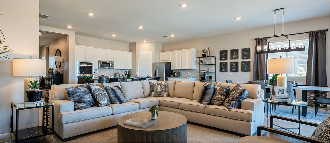 Heartland Gladden Farms Tortolita great room Heartland Gladden Farms Tortolita great room