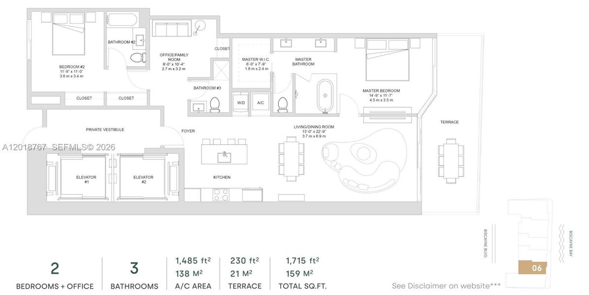 2D floor plan layout of this home in , Miami, FL (Image 5). 2D floor plan layout of this home in , Miami, FL (Image 5).