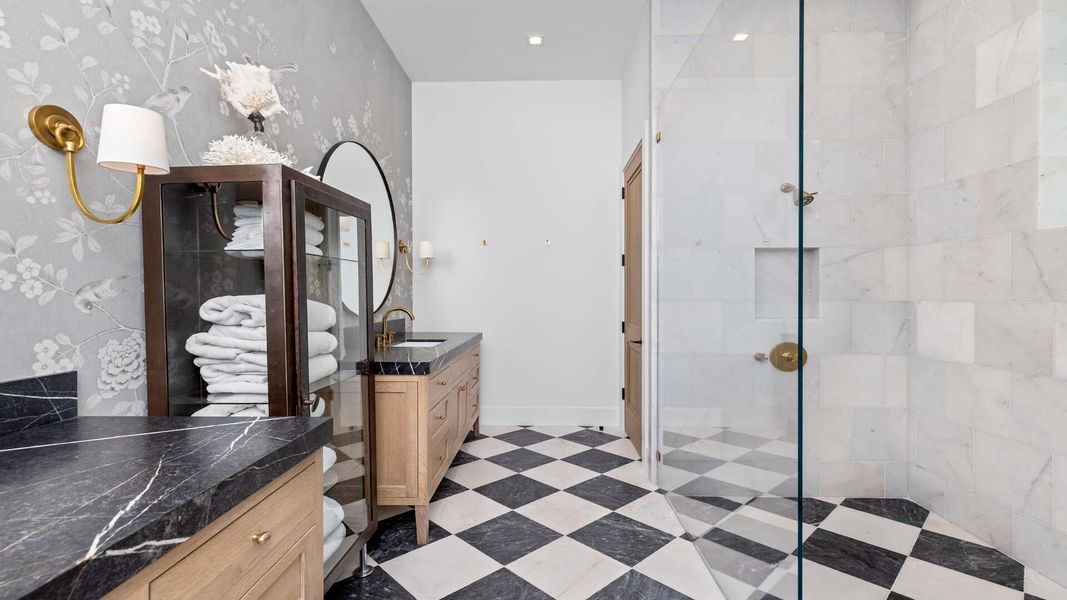 Furnished interior view inside a new home in , Delray Beach (Image 13).