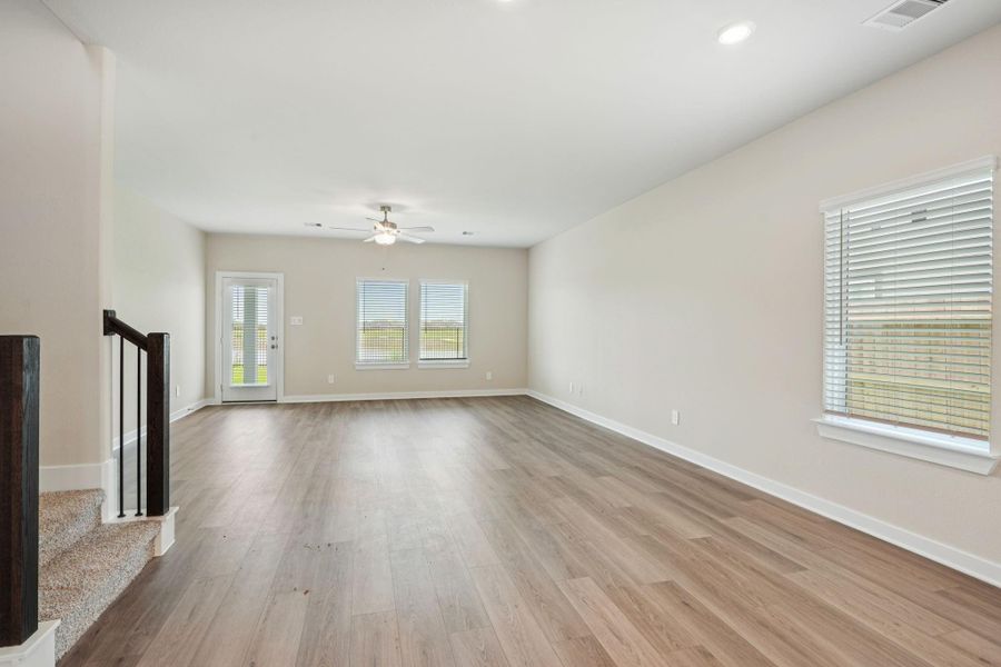 Photo is not of the actual home, but is an inspirational photo of builder’s model home and may depict options, furnishings, and/or decorator features that are not included Photo is not of the actual home, but is an inspirational photo of builder’s model home and may depict options, furnishings, and/or decorator features that are not included