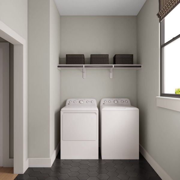 Representative furnished interior of a home built from the Kea by Tri Pointe Homes in Trillium, Richmond (Image 12).