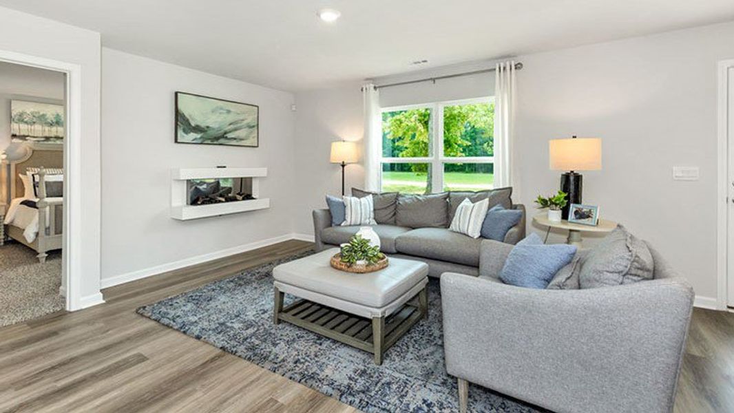 Furnished interior view inside a new home in Bailey Park, Fayetteville (Image 16).
