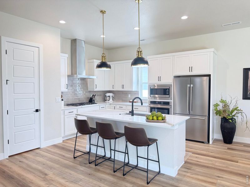 Furnished interior view inside a new home in , Windsor (Image 9).