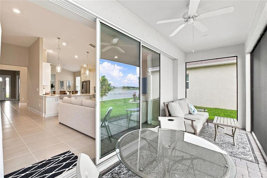 Exterior details and patio area of a home in The Cove at West Port, Port Charlotte (Image 3). Exterior details and patio area of a home in The Cove at West Port, Port Charlotte (Image 3).