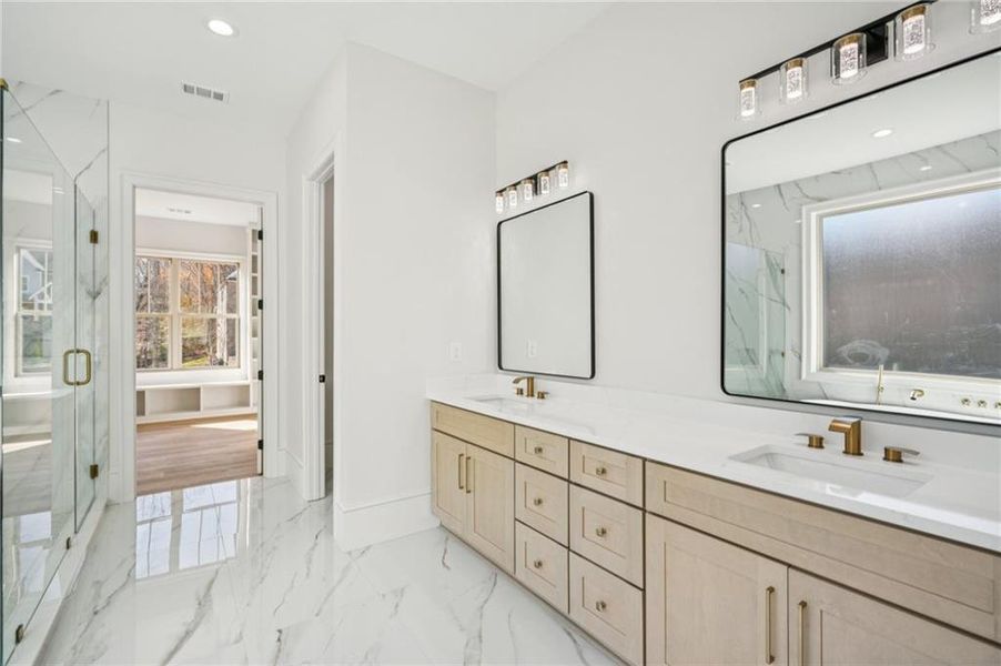 Furnished interior view inside a new home in , Gainesville (Image 11).