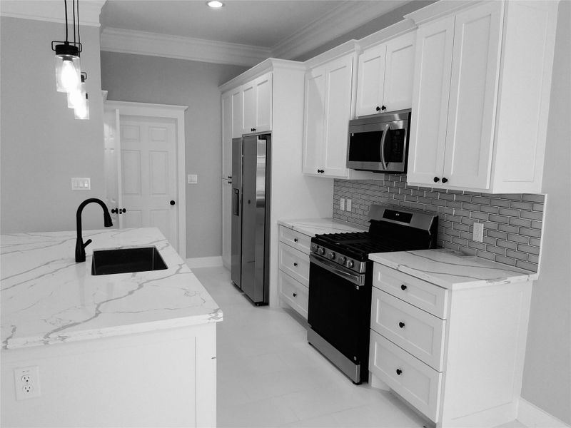 Furnished interior view inside a new home in , Houston (Image 3). Furnished interior view inside a new home in , Houston (Image 3).