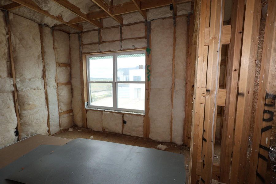 In-progress construction of a new home in Easthaven at Bridgeland Central - Vision Collection, Cypress, TX (Image 8).