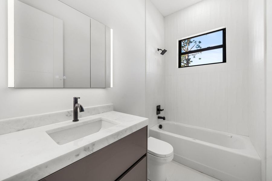 Furnished interior view inside a new home in , Loxahatchee (Image 11).