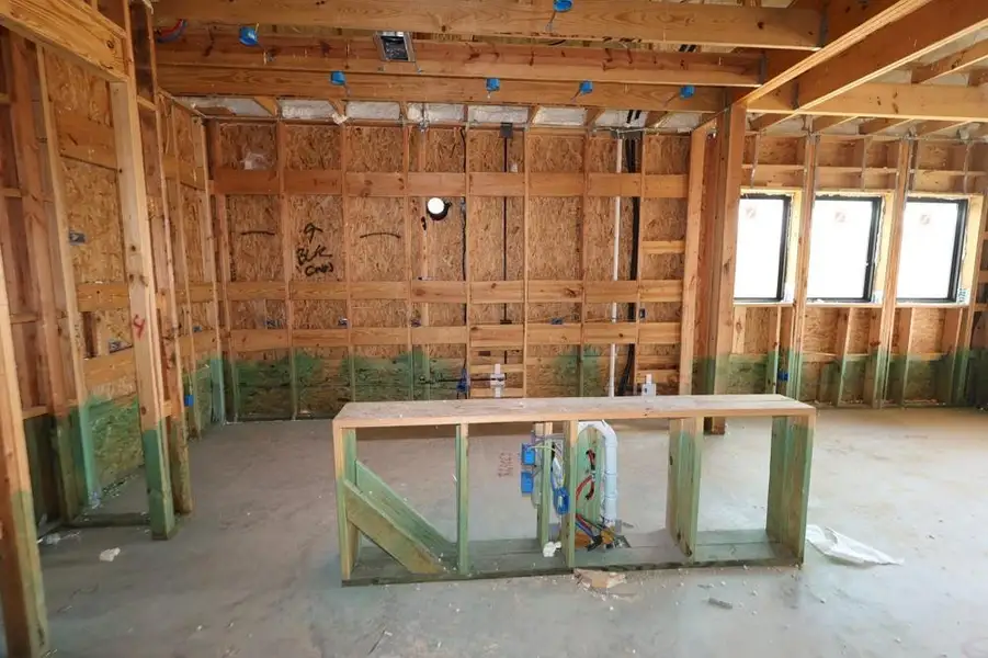 Furnished interior view inside a new home in Riceland 50’ Alley Load Homesites, Mont Belvieu (Image 2). Furnished interior view inside a new home in Riceland 50’ Alley Load Homesites, Mont Belvieu (Image 2).