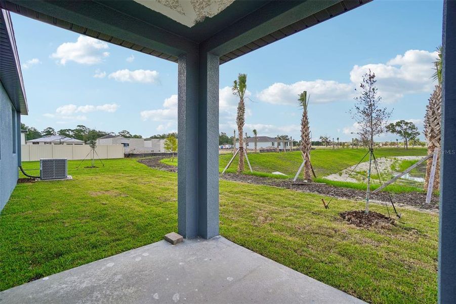 Exterior details and patio area of a home in Pine Ridge Meadows, Hudson (Image 22).