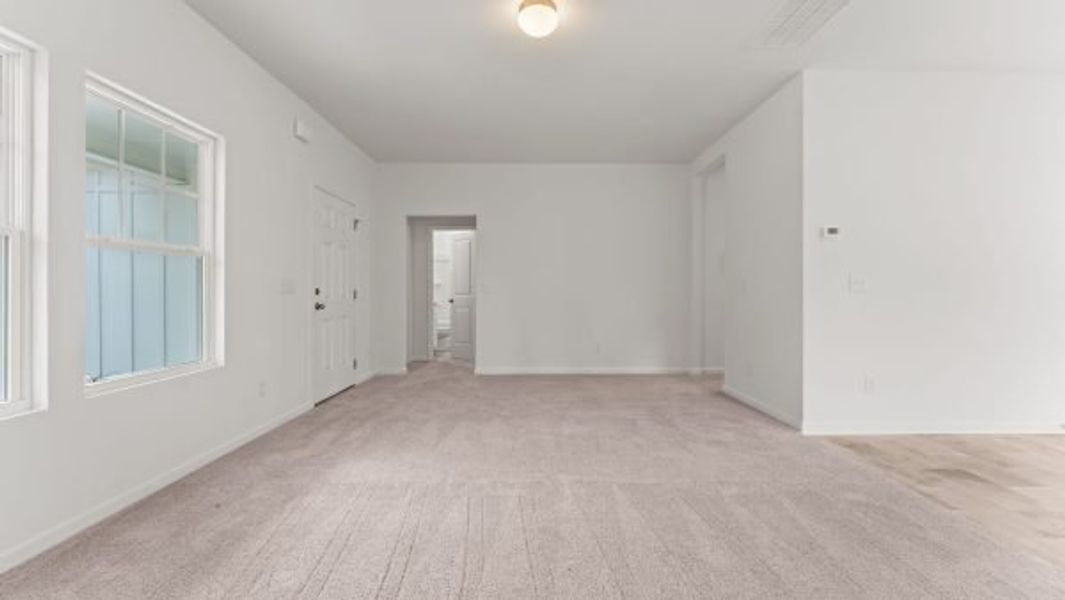 Representative unfurnished interior of a home built from the Windsor by Piedmont Residential in Clemit Harris Place, Newnan (Image 12). Representative unfurnished interior of a home built from the Windsor by Piedmont Residential in Clemit Harris Place, Newnan (Image 12).