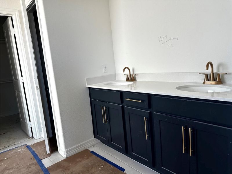 Actual progress of your home.