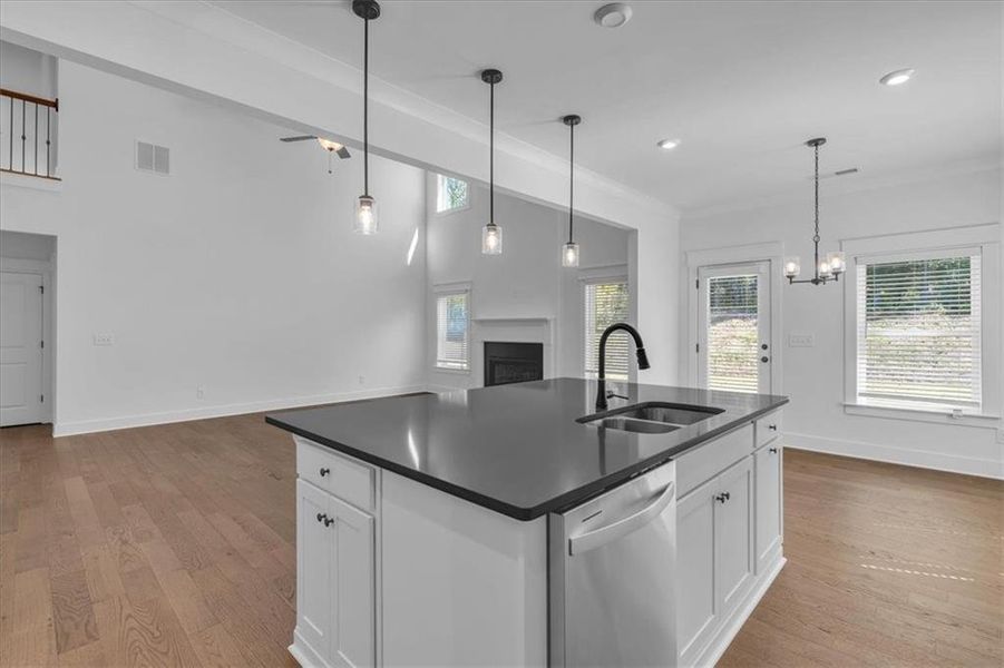 Furnished interior view inside a new home in Springside Reserve, Powder Springs (Image 7).