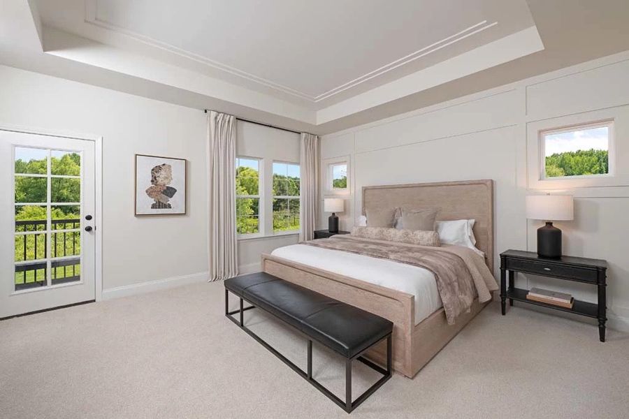 Representative furnished interior of a home built from the Oakland by Ashton Woods in Promenade at Clari Park, Murfreesboro (Image 12).