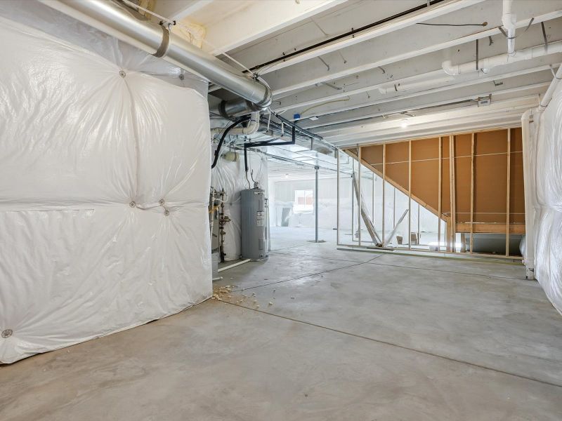 In-progress construction of a new home in Meridian Ranch, Peyton, CO (Image 30).