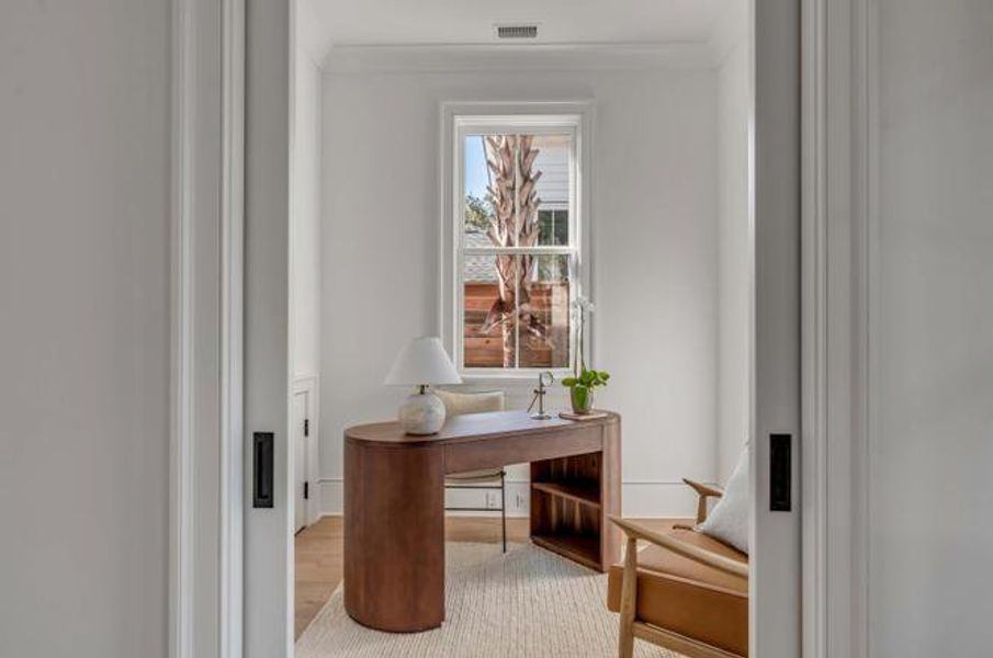 Furnished interior view inside a new home in , Mount Pleasant (Image 74).