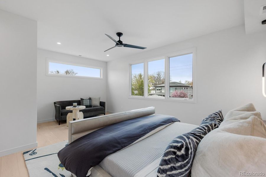 Furnished interior view inside a new home in , Denver (Image 10).