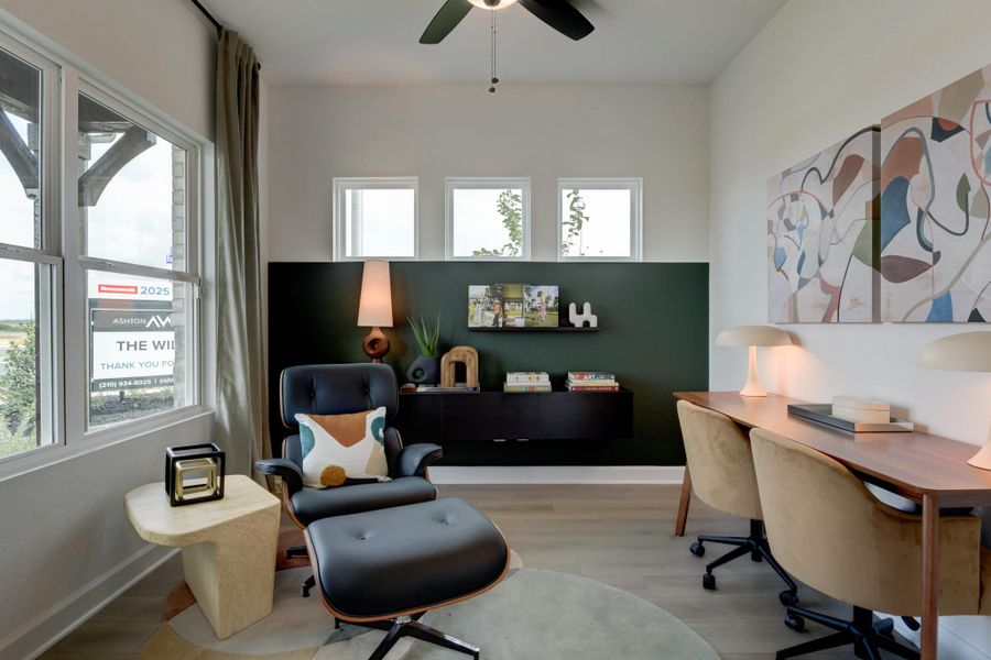 Representative furnished interior of a home built from the Gage by Ashton Woods in The Preserve at the Wilder, Adkins (Image 11). Representative furnished interior of a home built from the Gage by Ashton Woods in The Preserve at the Wilder, Adkins (Image 11).