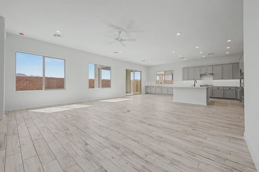 Spacious, unfurnished interior of a new home in Valencia at Granite Vista, Waddell (Image 19). Spacious, unfurnished interior of a new home in Valencia at Granite Vista, Waddell (Image 19).
