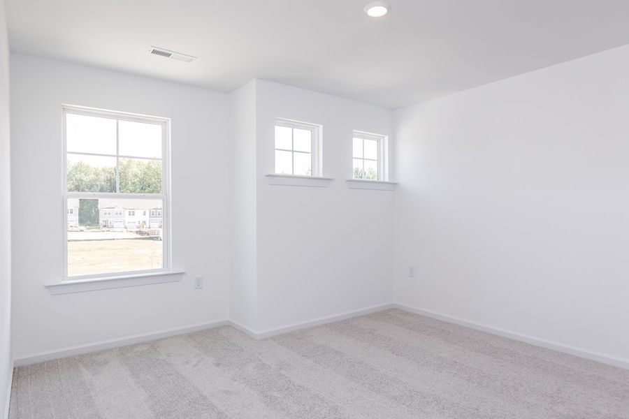 Spacious, unfurnished interior of a new home in Eagle Trace, Wendell (Image 87). Spacious, unfurnished interior of a new home in Eagle Trace, Wendell (Image 87).