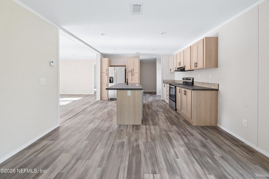 Furnished interior view inside a new home in , Starke (Image 11).