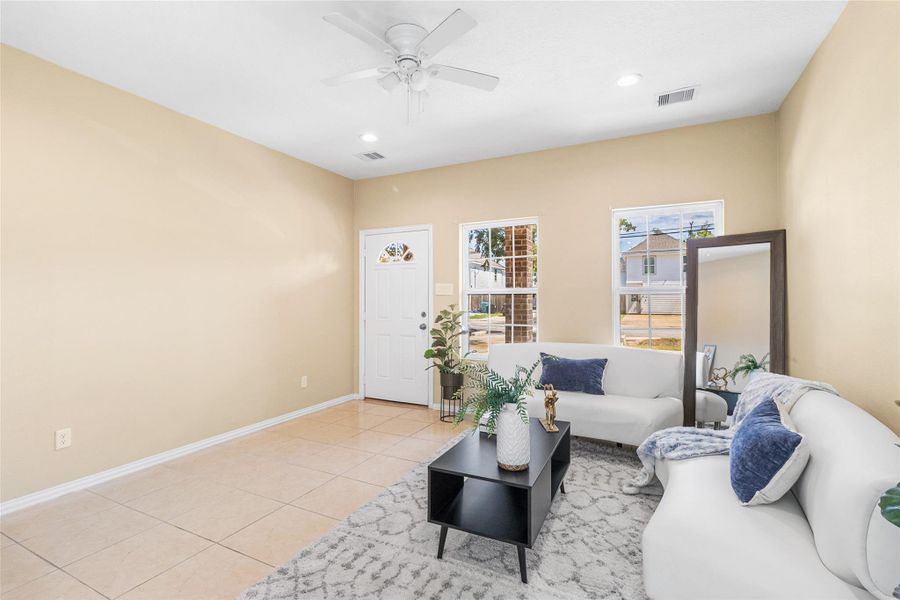 Ceiling Fan in LRM area Ceiling Fan in LRM area