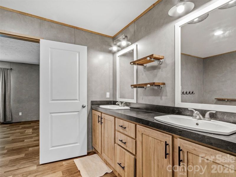 Furnished interior view inside a new home in , Burnsville (Image 31).